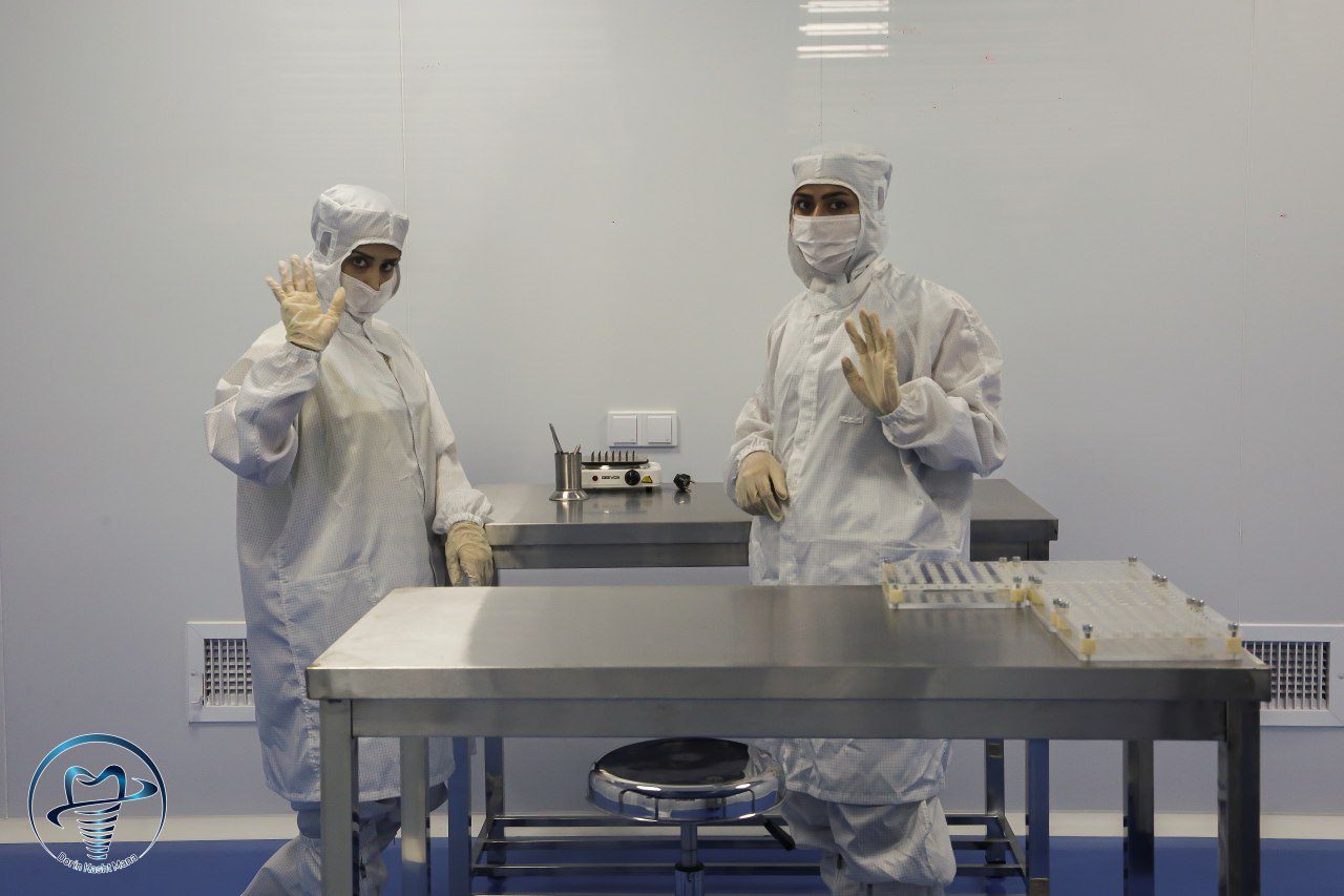 بخش بسته بندی کلین روم با استانداردهای لازم